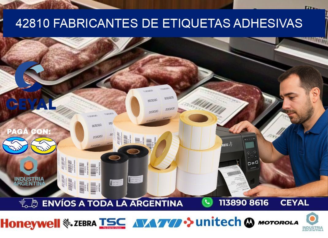 42810 Fabricantes de etiquetas adhesivas