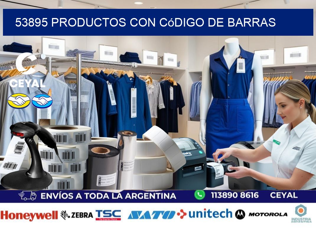 53895 Productos con código de barras