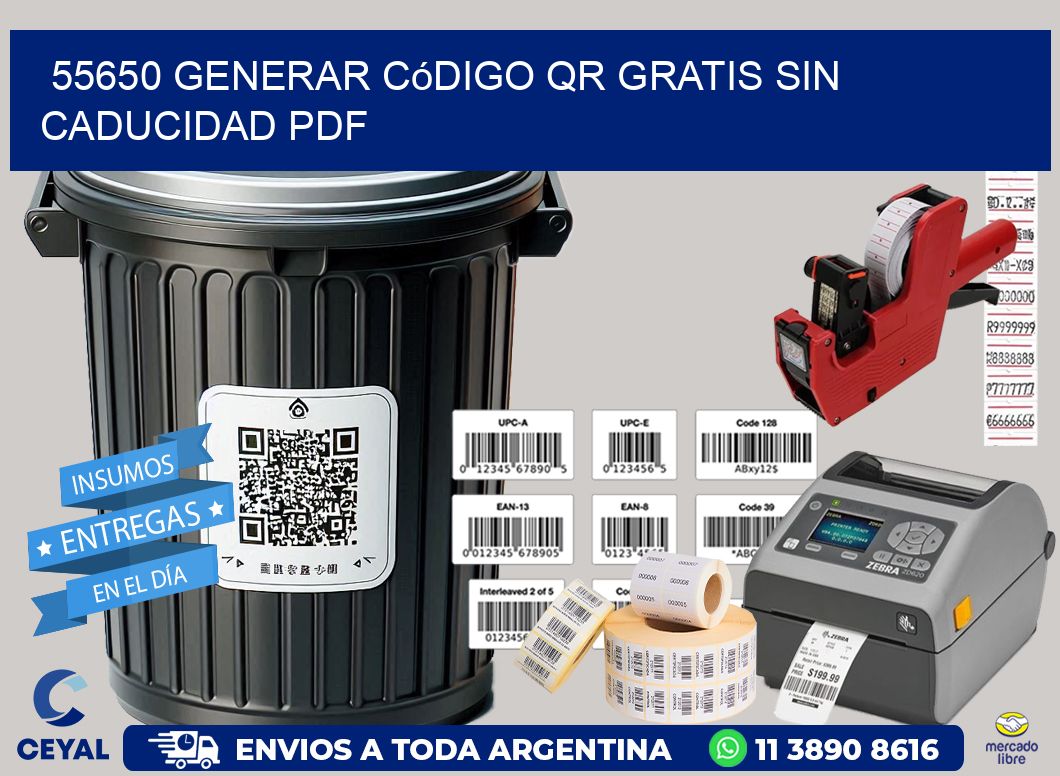 55650 Generar código QR gratis sin caducidad PDF