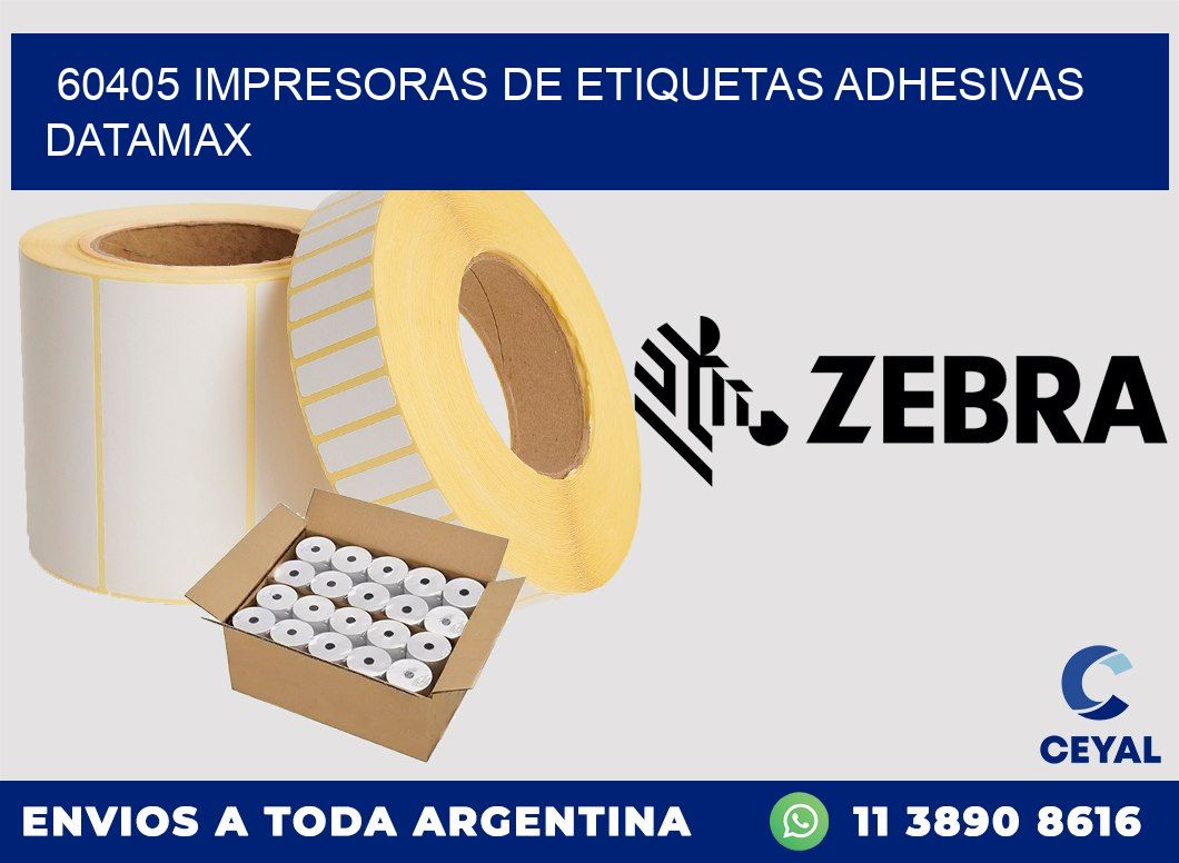 60405 impresoras de etiquetas adhesivas datamax