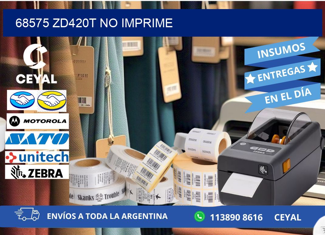 68575 ZD420t no imprime