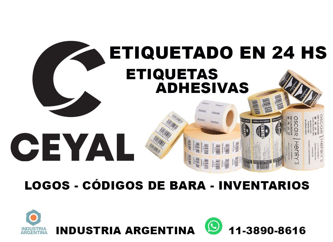 7075 Etiquetas resistentes al agua