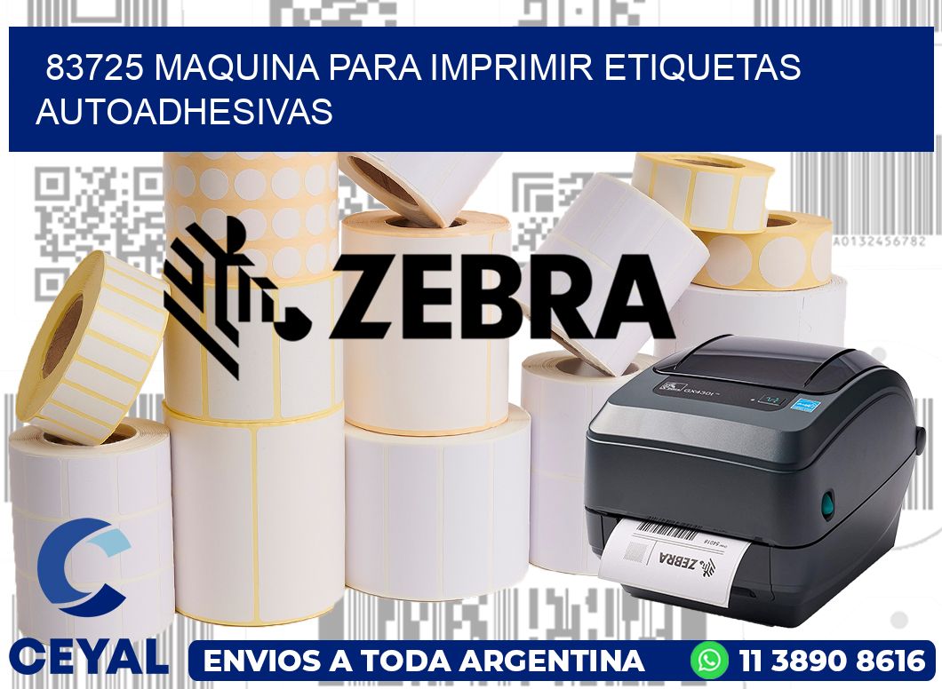 83725 maquina para imprimir etiquetas autoadhesivas