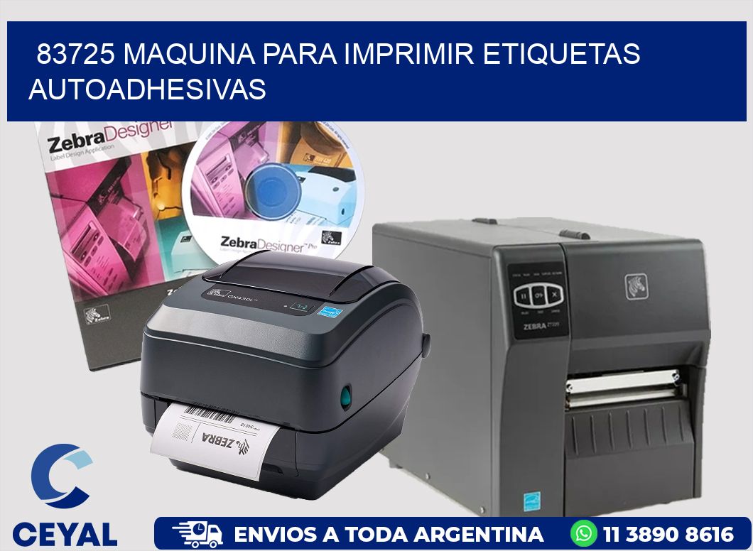 83725 maquina para imprimir etiquetas autoadhesivas