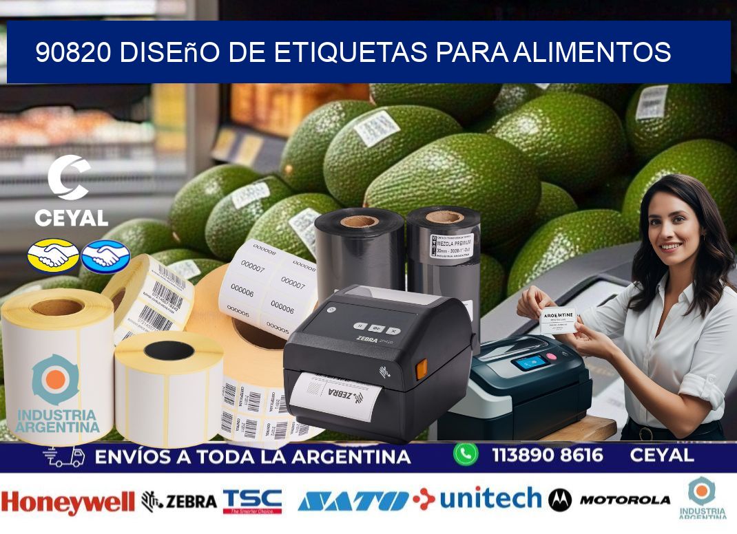 90820 Diseño de etiquetas para alimentos