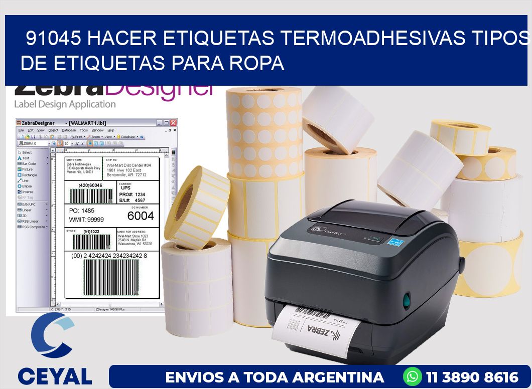 91045 hacer etiquetas termoadhesivas tipos de etiquetas para ropa