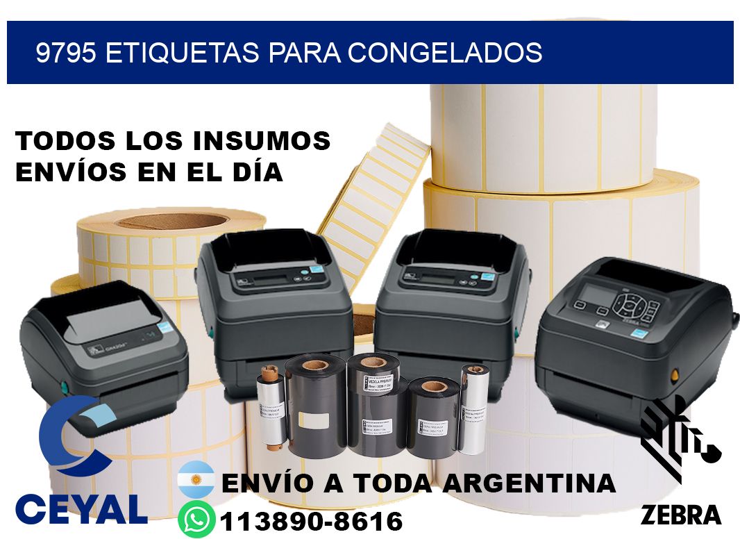 9795 Etiquetas para congelados