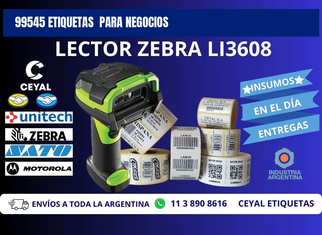 99545 etiquetas  para negocios