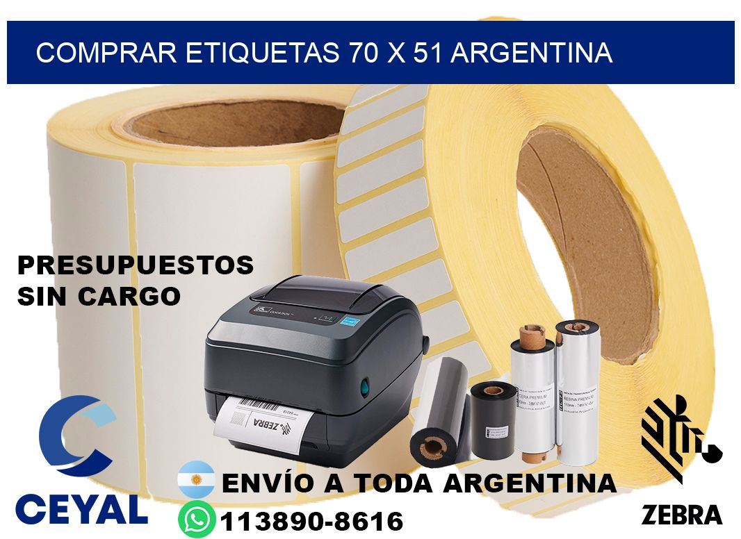 Comprar etiquetas 70 x 51 argentina