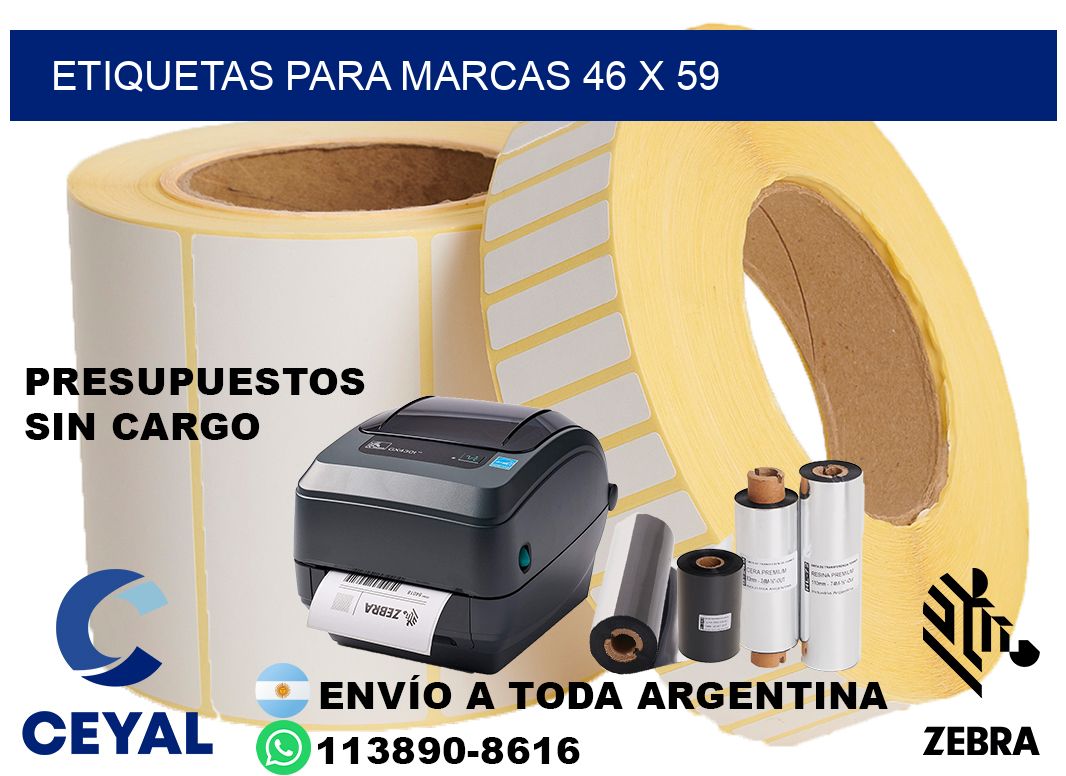 ETIQUETAS PARA MARCAS 46 x 59