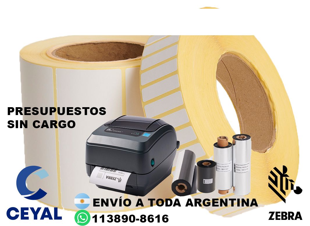 etiquetas personalizada para zebra 83 x 75