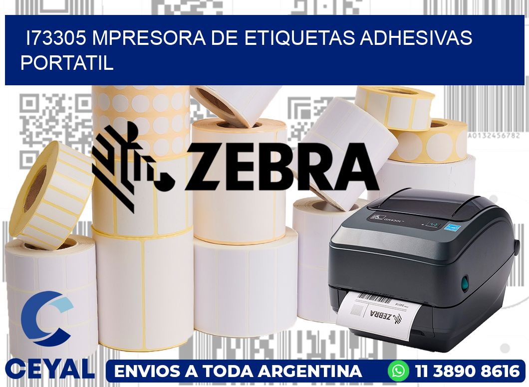 i73305 mpresora de etiquetas adhesivas portatil