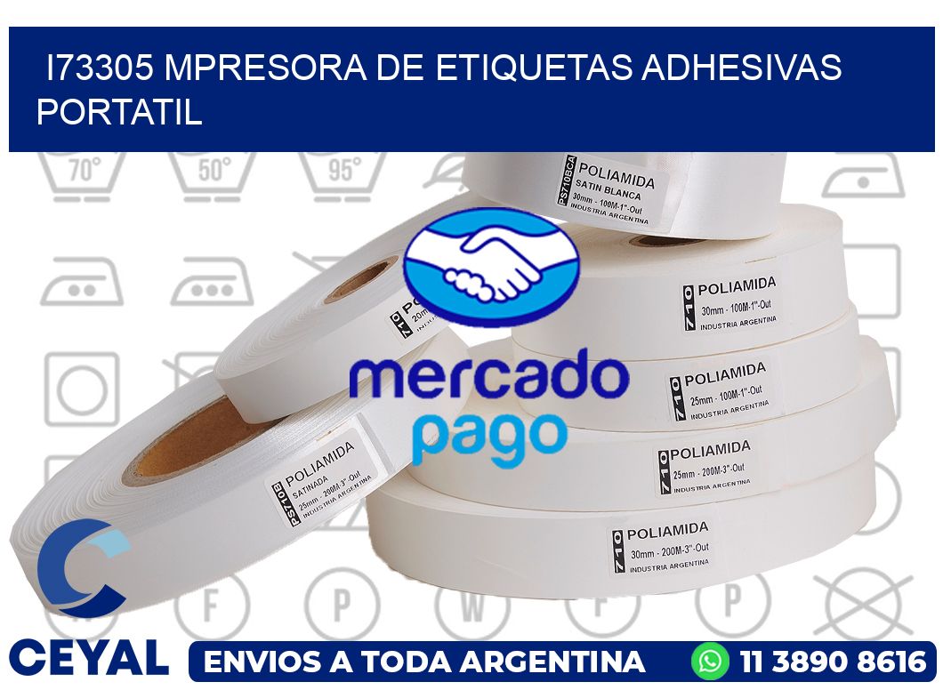 i73305 mpresora de etiquetas adhesivas portatil
