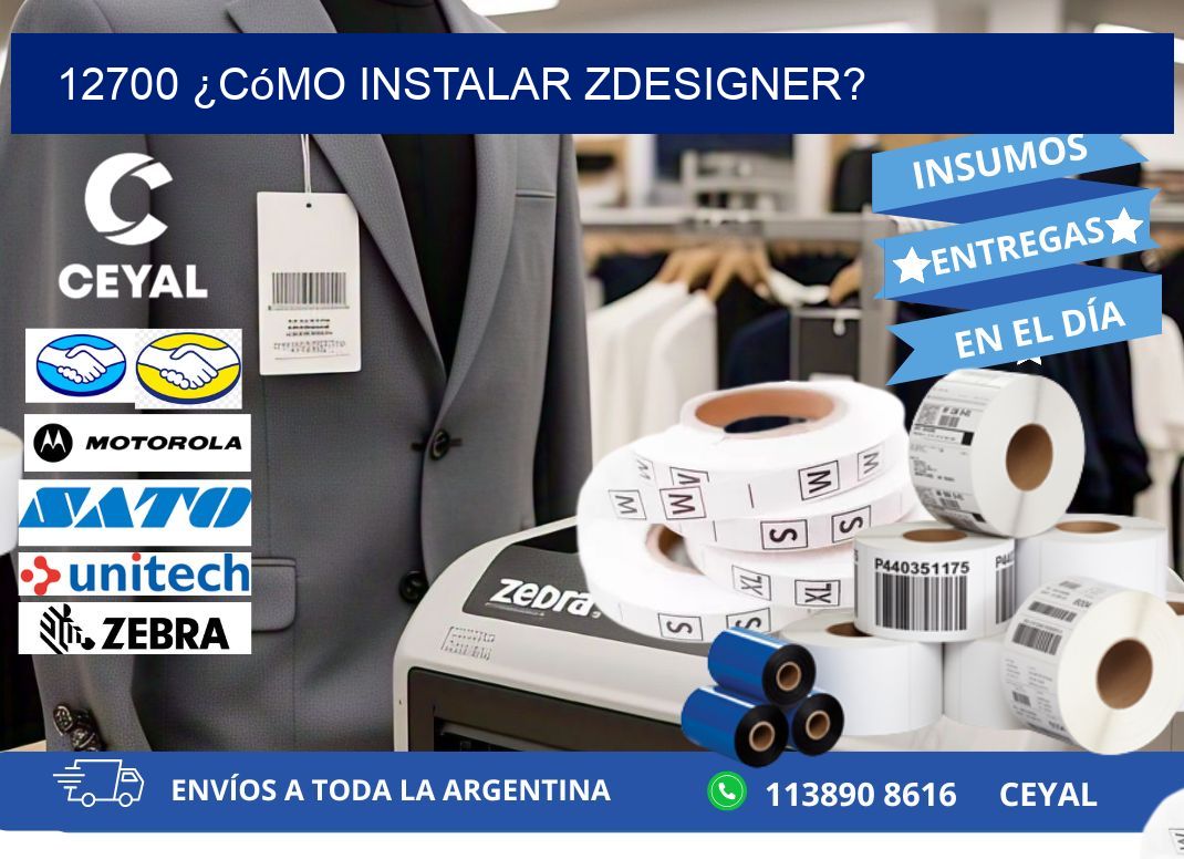 12700 ¿Cómo instalar ZDesigner?