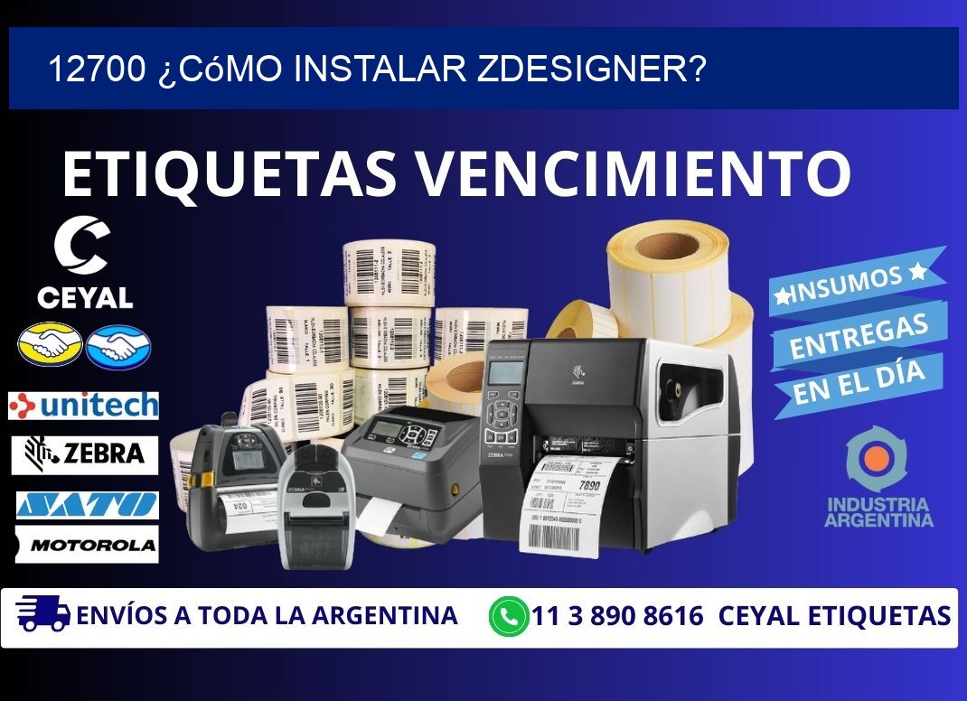 12700 ¿Cómo instalar ZDesigner?