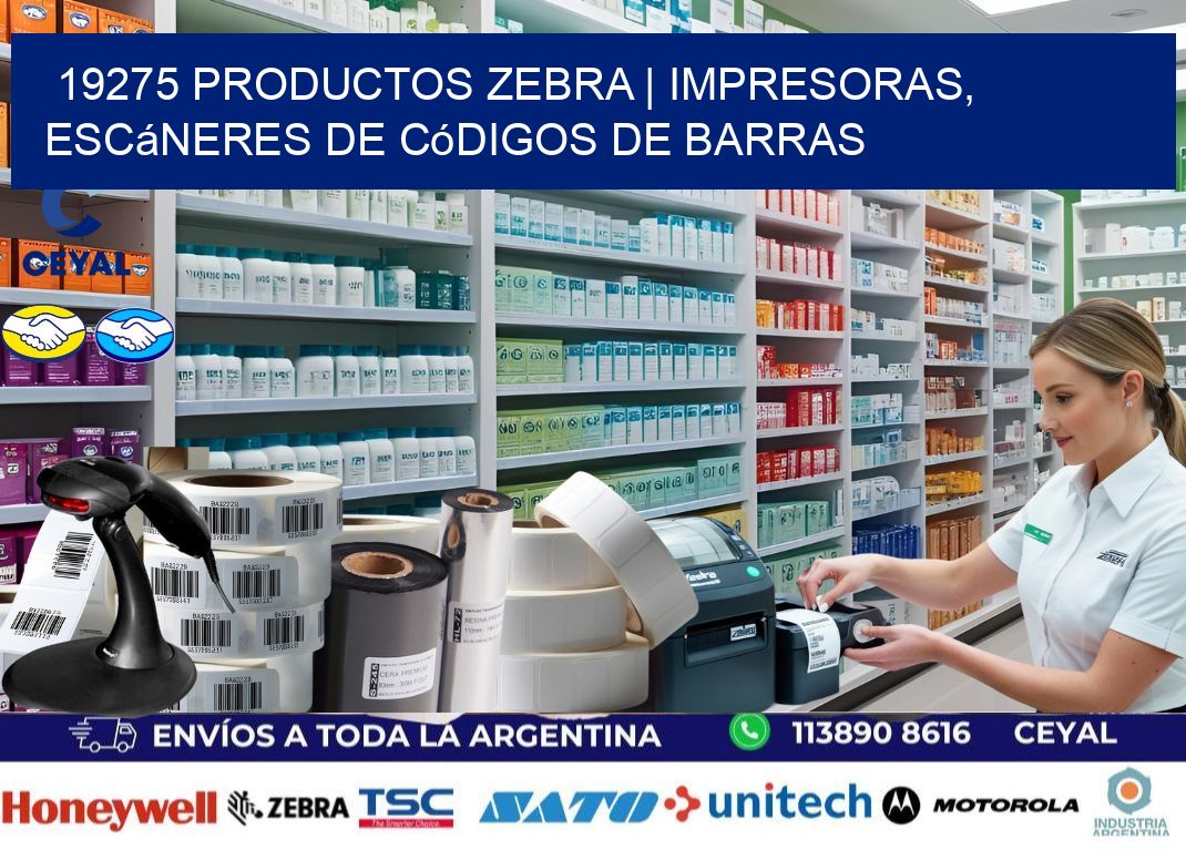 19275 Productos Zebra | Impresoras, escáneres de códigos de barras