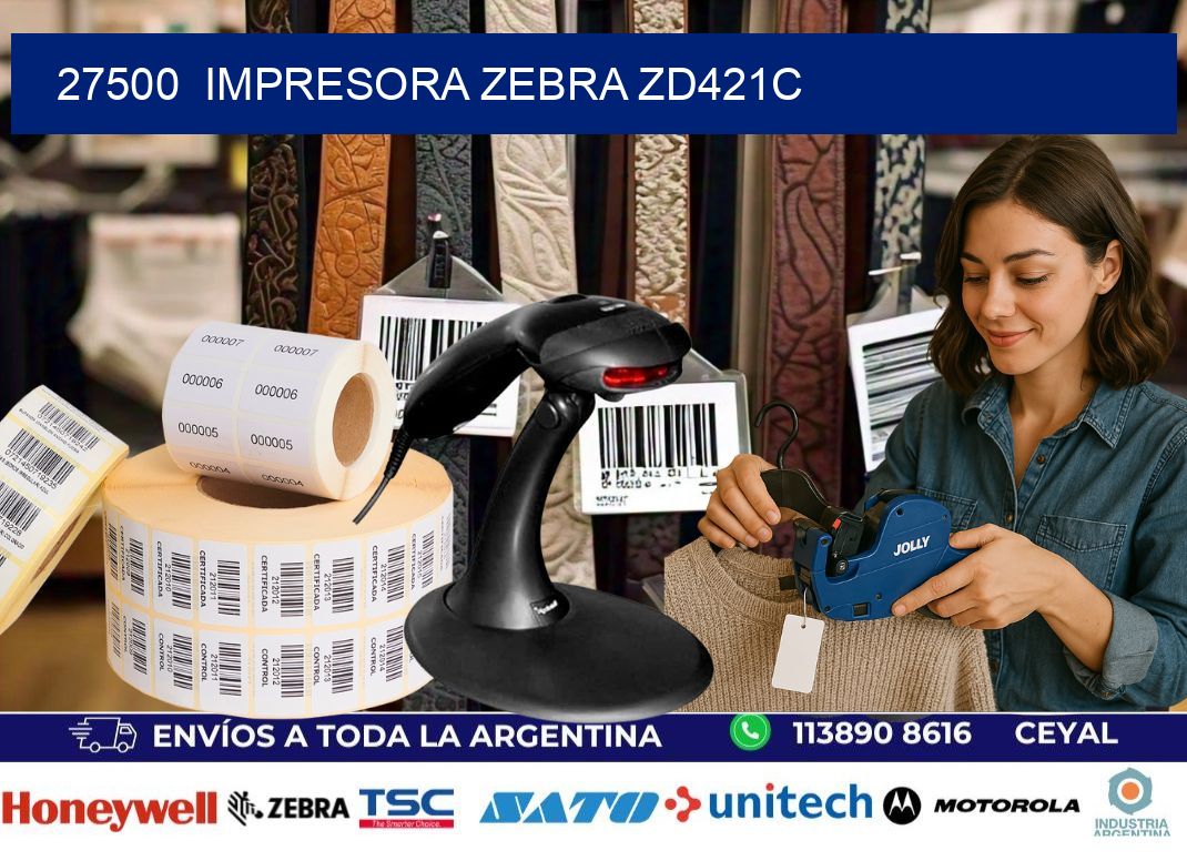 27500 Impresora Zebra zd421c