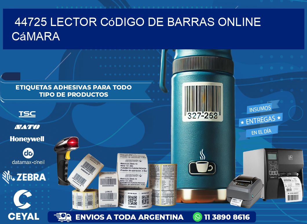 44725 Lector código de barras online cámara