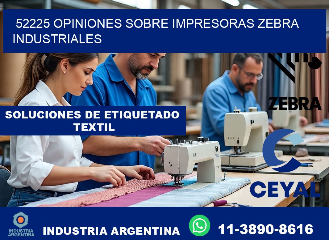 52225 opiniones sobre impresoras zebra industriales