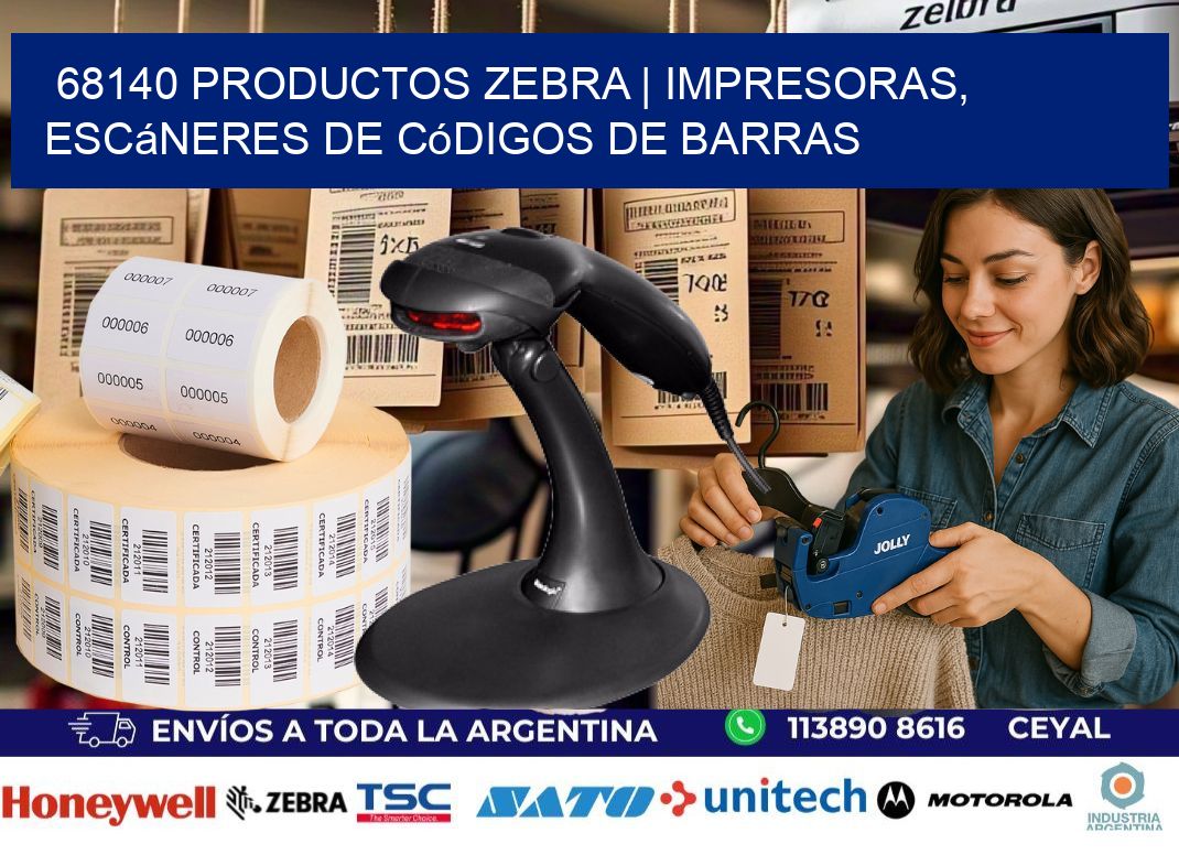 68140 Productos Zebra | Impresoras, escáneres de códigos de barras