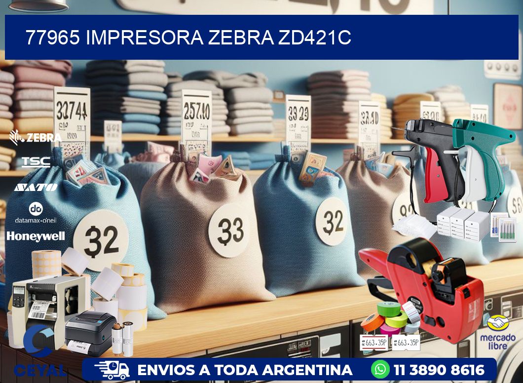 77965 Impresora Zebra zd421c