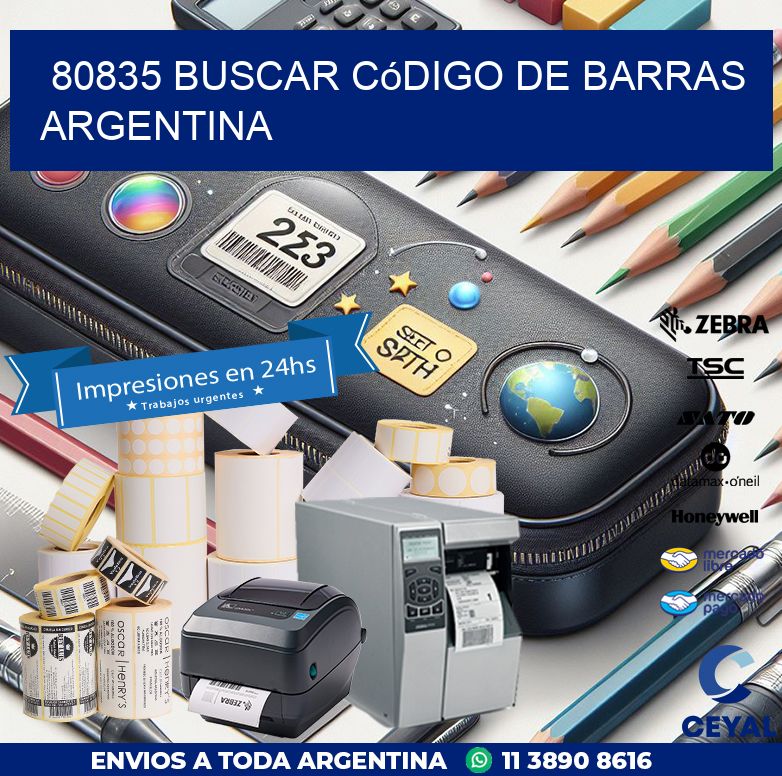 80835 Buscar código de barras Argentina