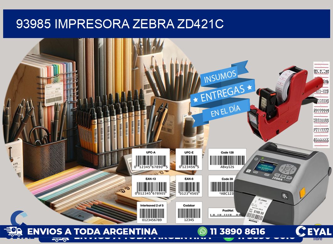 93985 Impresora Zebra zd421c