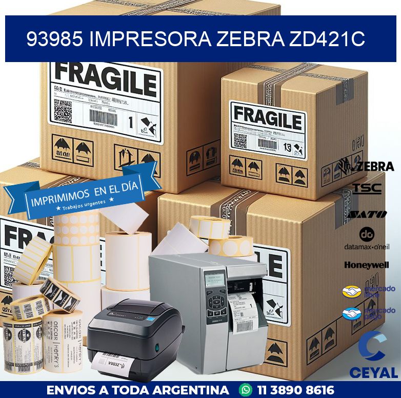 93985 Impresora Zebra zd421c