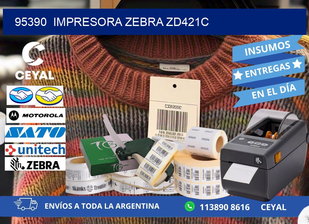 95390 Impresora Zebra zd421c
