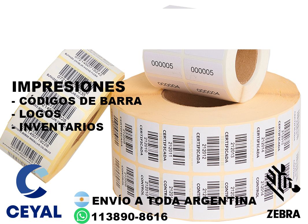 impresora zebra zd221 + 39480 etiquetas + ribbon