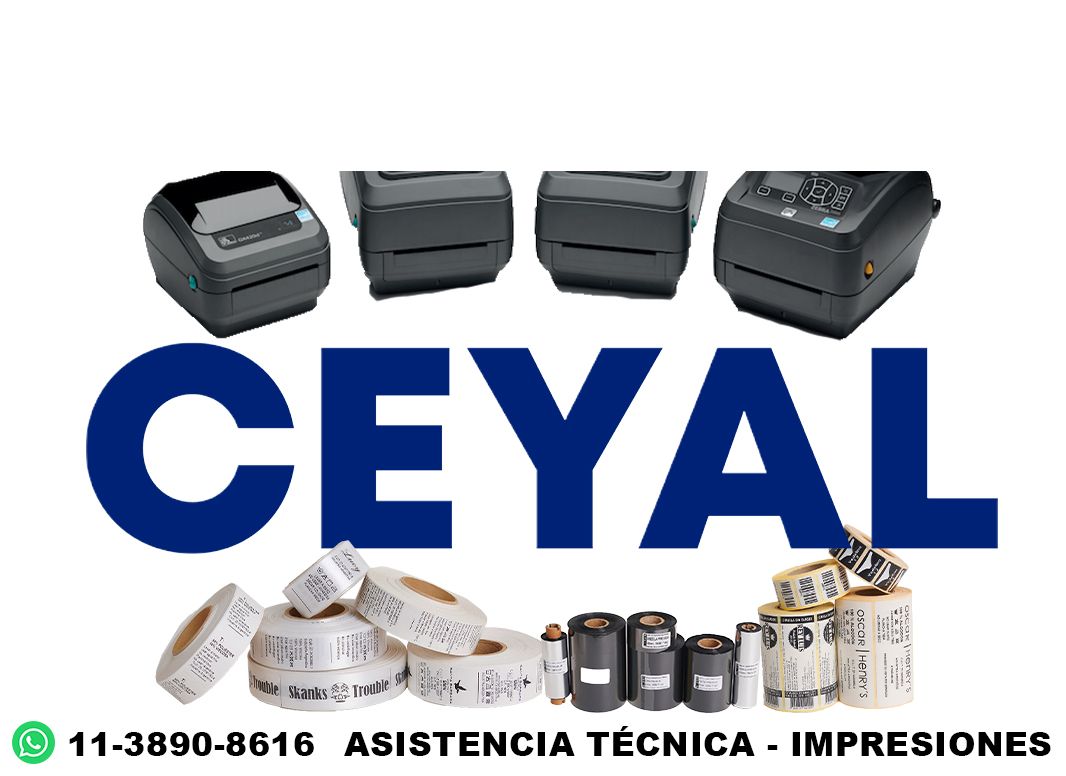 impresora zebra zd420 + 1670 etiquetas + ribbon