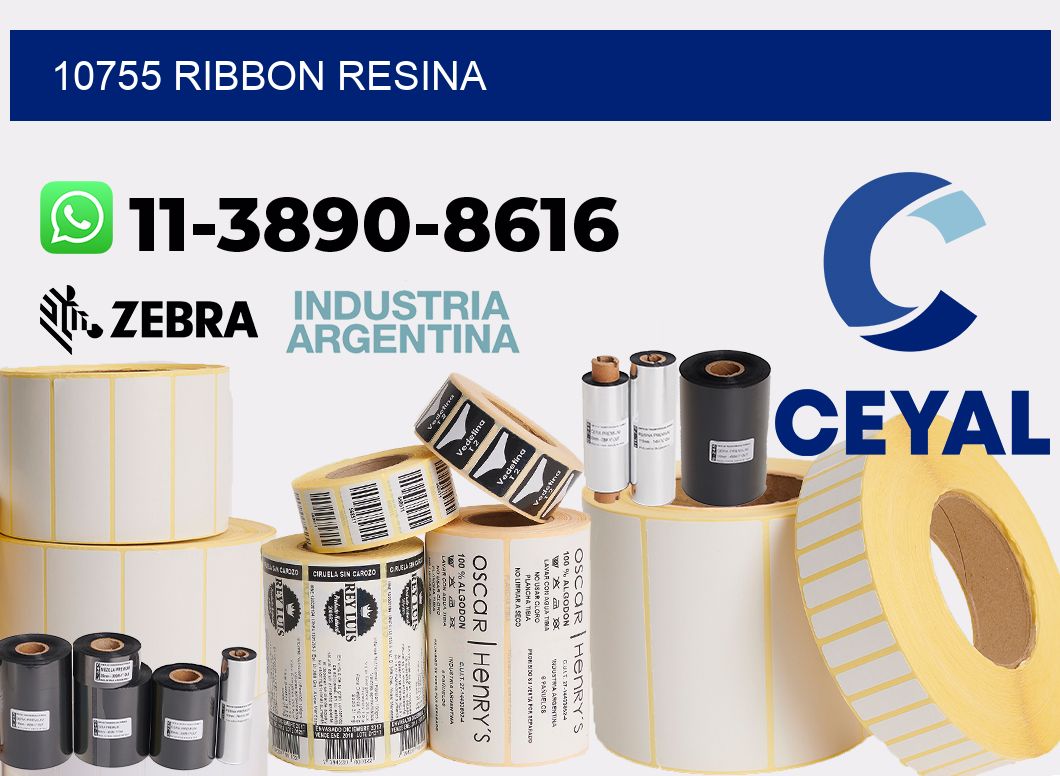 10755 ribbon resina
