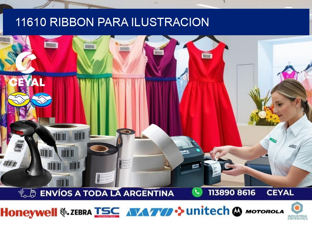 11610 ribbon para ilustracion