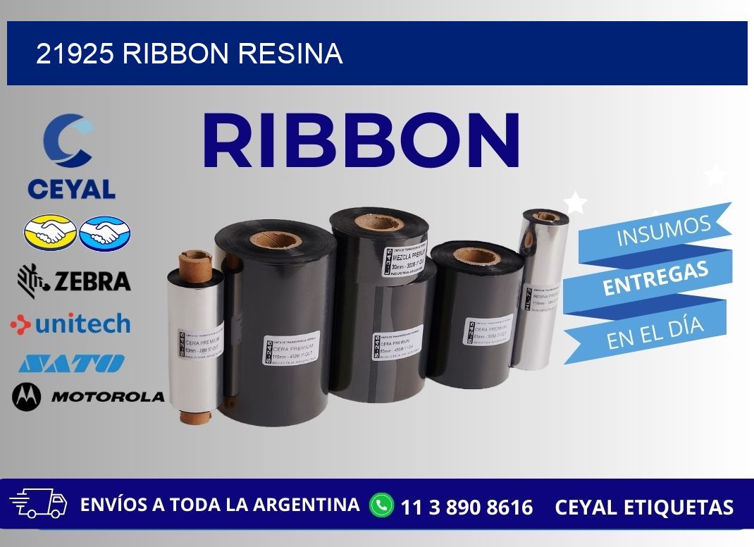 21925 ribbon resina
