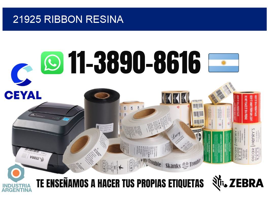21925 ribbon resina