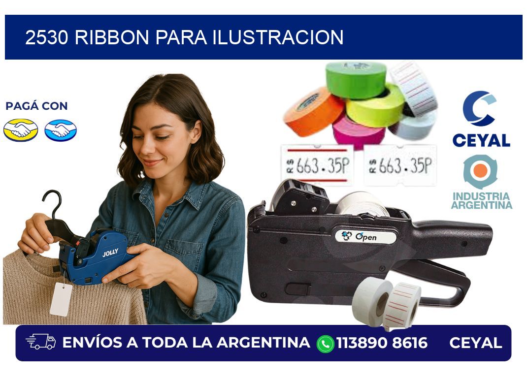 2530 ribbon para ilustracion