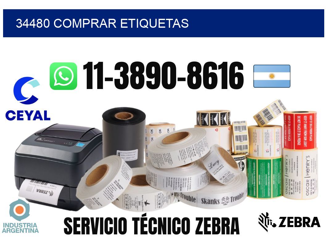 34480 comprar etiquetas