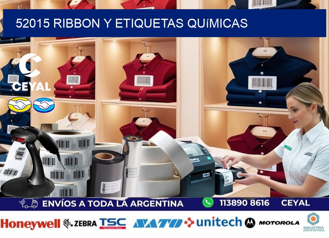 52015 ribbon y etiquetas químicas