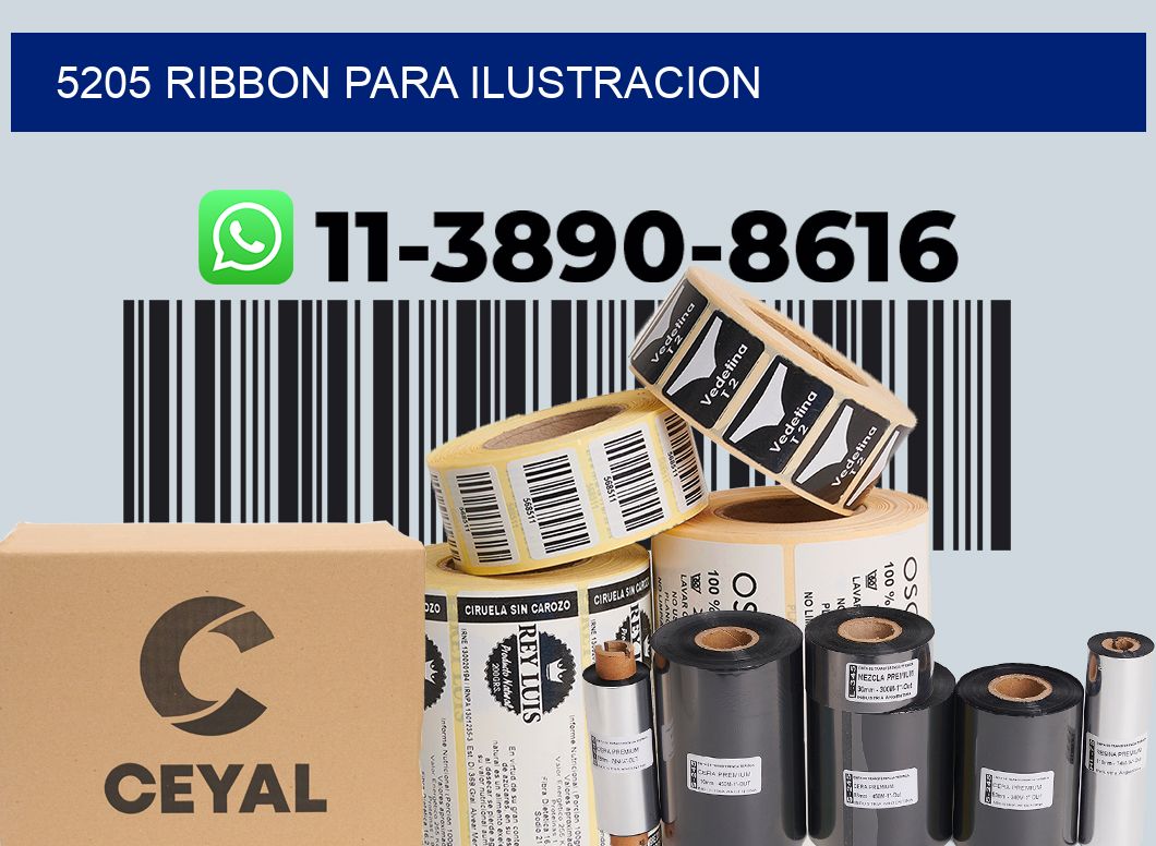 5205 ribbon para ilustracion