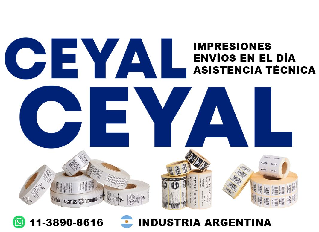 65225 ribbon y etiquetas para uso intensivo