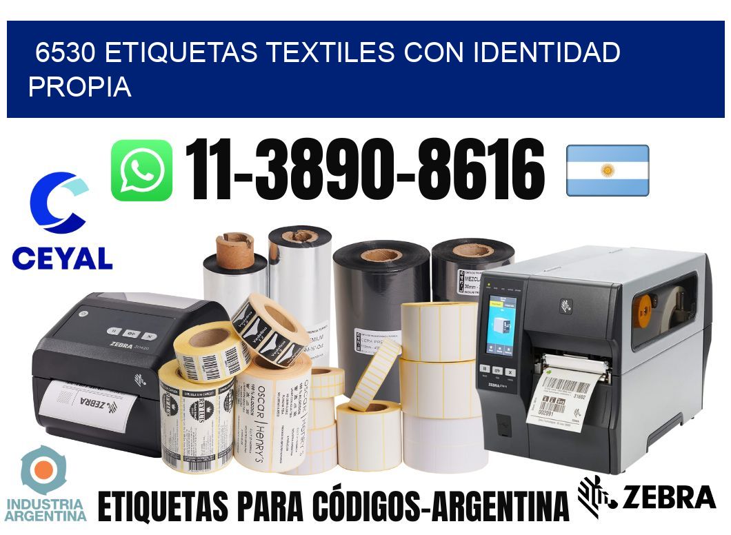 6530 Etiquetas textiles con identidad propia