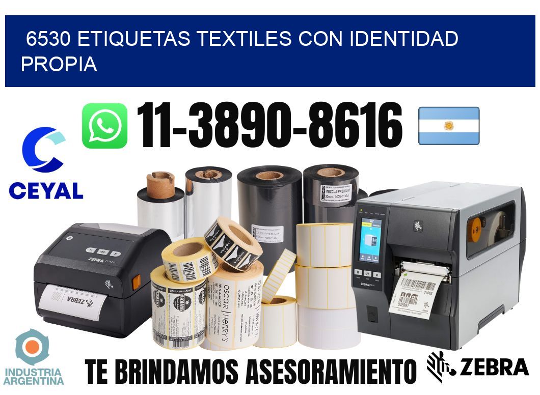 6530 Etiquetas textiles con identidad propia