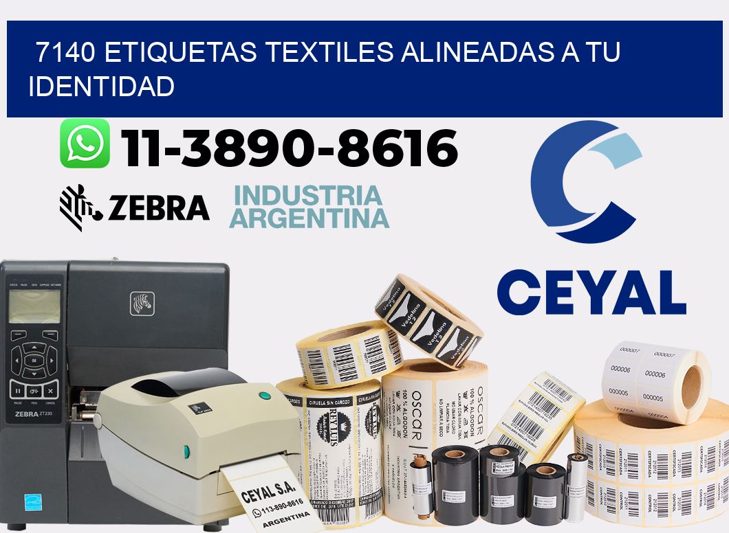 7140 Etiquetas textiles alineadas a tu identidad