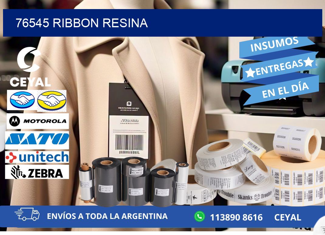 76545 ribbon resina