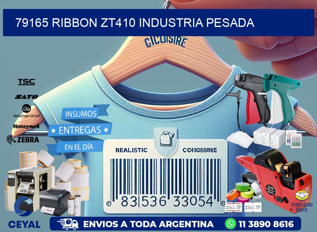 79165 ribbon zt410 industria pesada