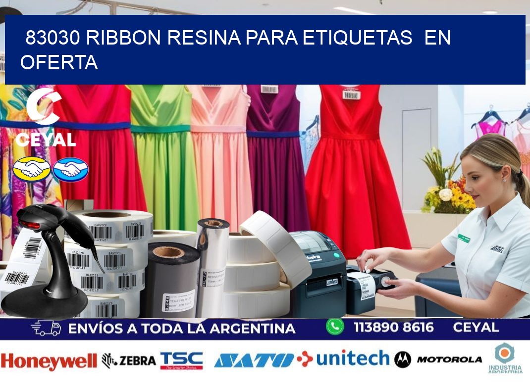83030 ribbon resina para etiquetas en oferta