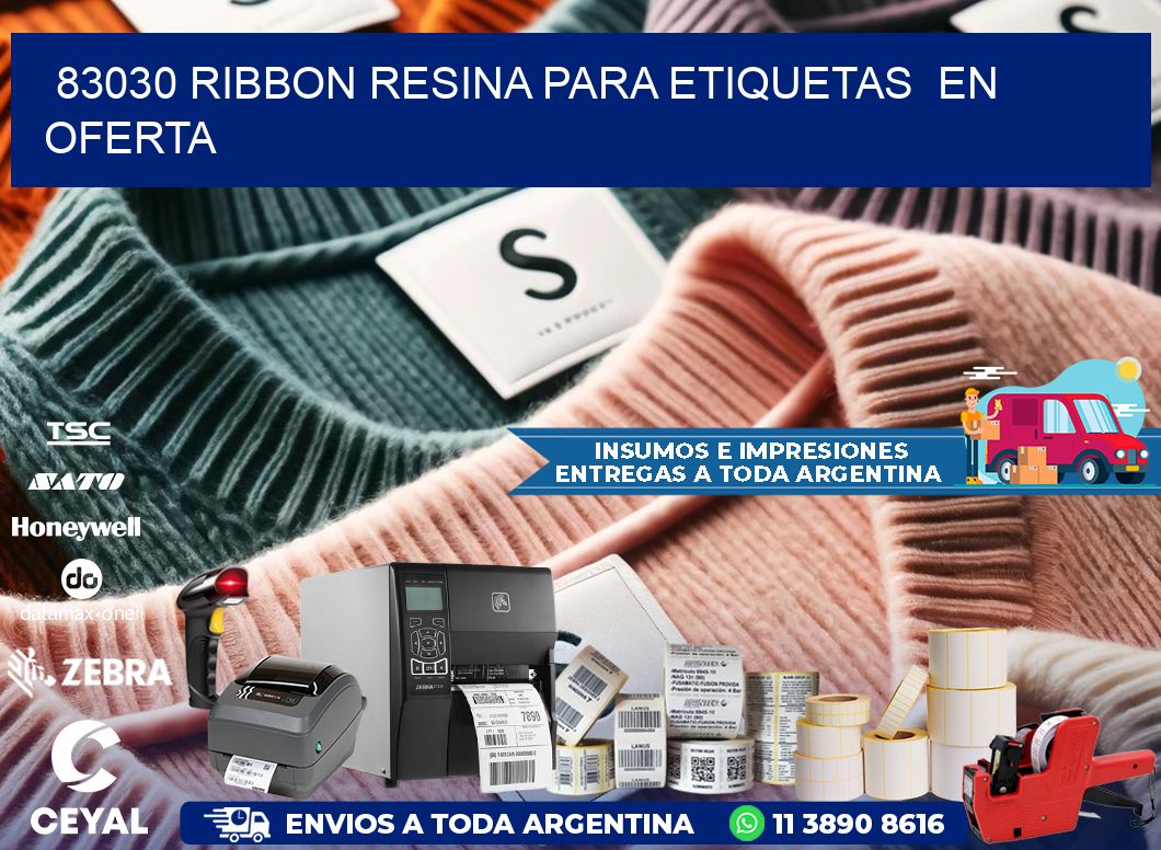83030 ribbon resina para etiquetas en oferta