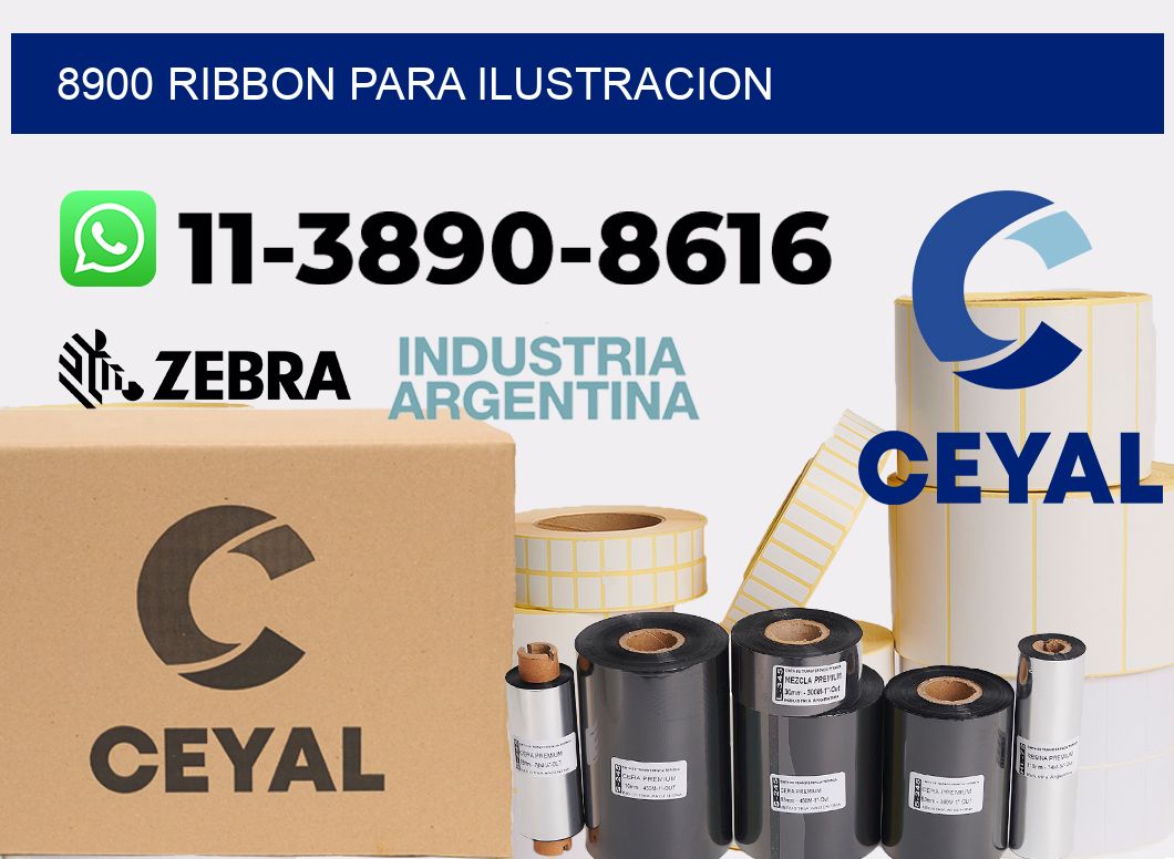 8900 ribbon para ilustracion