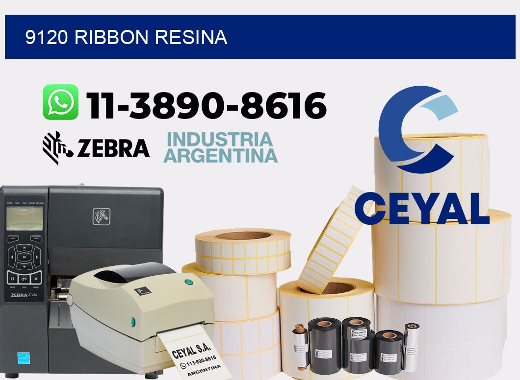 9120 ribbon resina