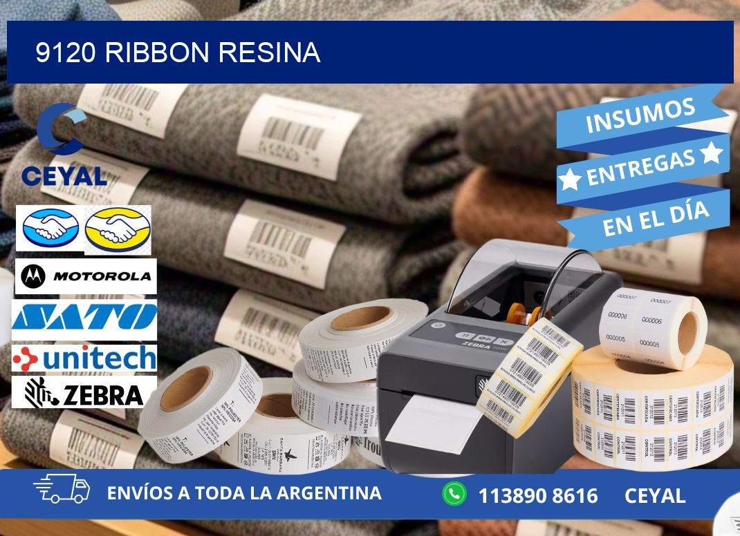 9120 ribbon resina